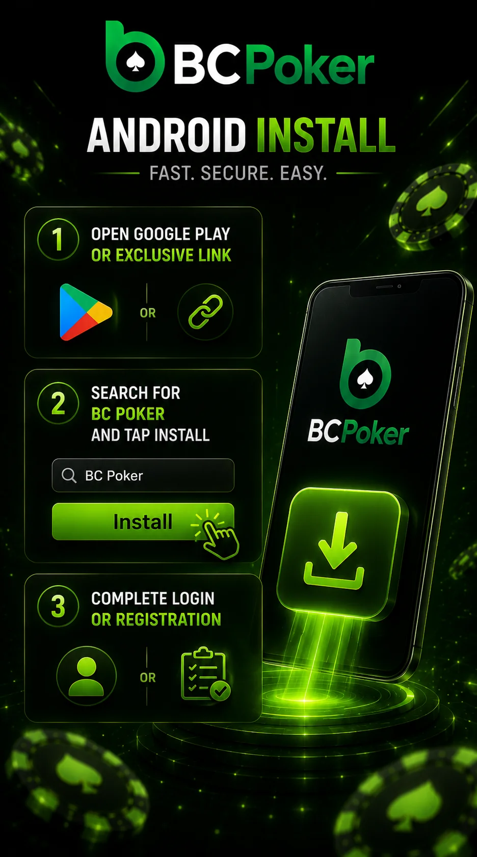 BC Poker Android APK setup in Vietnam